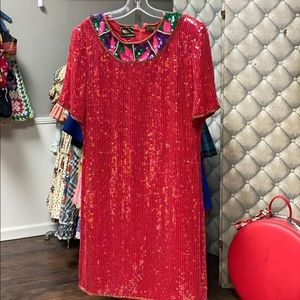 1980’s sequin party dress